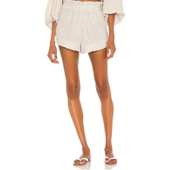 Shona Joy Aimee Paper Bag Shorts - Picture 1 of 5